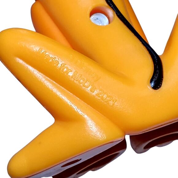 2021 McDonalds Walt Disney World 50th Anniversary Pluto 25 Happy Meal Toy - Picture 4 of 4